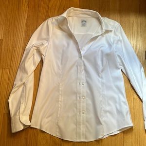 Brooks Brothers white button down shirt